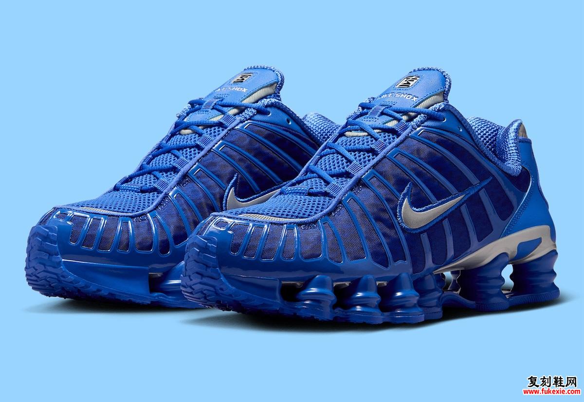 Nike Shox TL “Hyper Royal” 2025深度前瞻：千禧年科技美学的赛博复兴