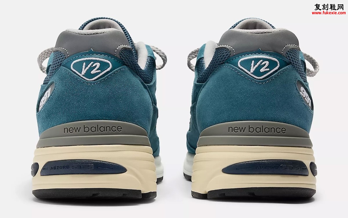 New Balance 991v2 “Tapestry” “织锦蓝”11月6日登场，英产工艺与奢华质感的完美融合