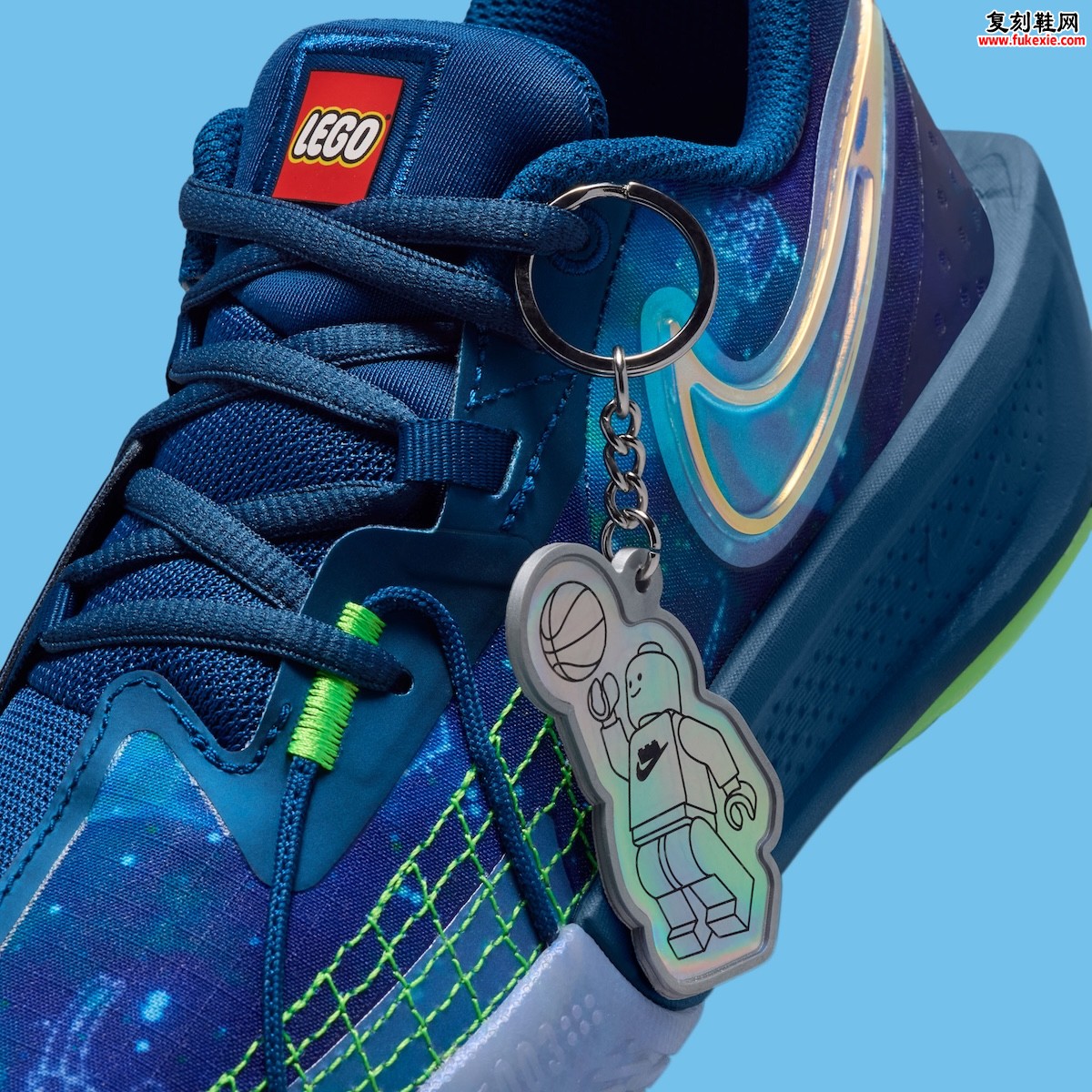 LEGO x Nike “Brave Blue”乐高×耐克“勇敢蓝”联名系列2025秋季来袭 篮球科技与童趣创意