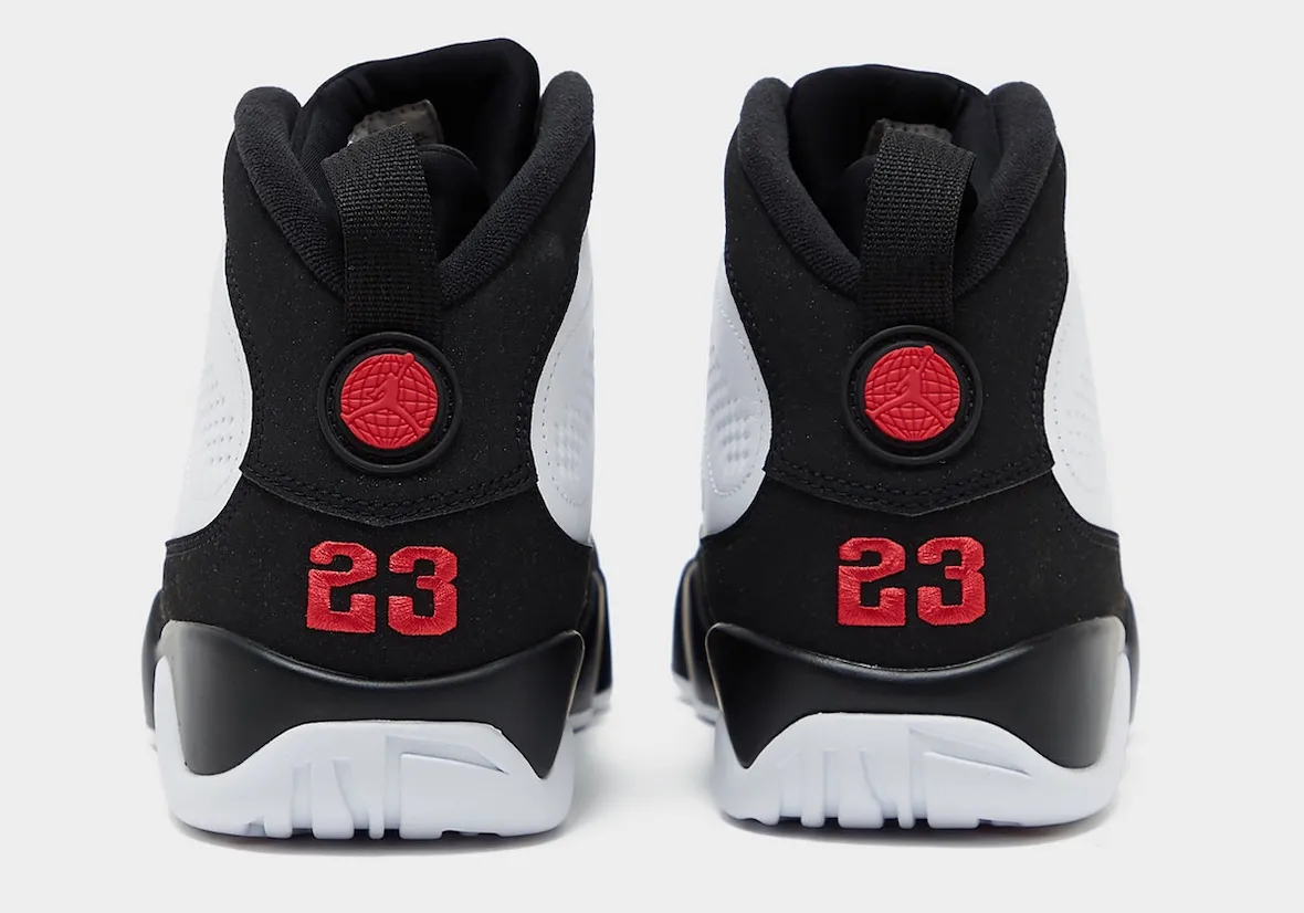 Air Jordan 9 OG “Space Jam”太空大灌篮2026年8月回归!白黑红OG配色搭30周年特殊鞋盒插图3 Air Jordan 9 OG “Space Jam”太空大灌篮2026年8月回归!白黑红OG配色搭30周年特殊鞋盒