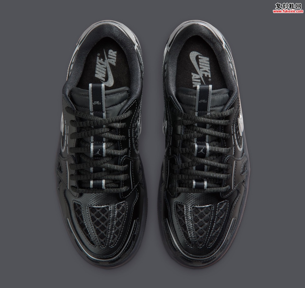 Air Jordan 1 Low Method of Make “Black/Metallic Silver”黑银配色2025震撼来袭