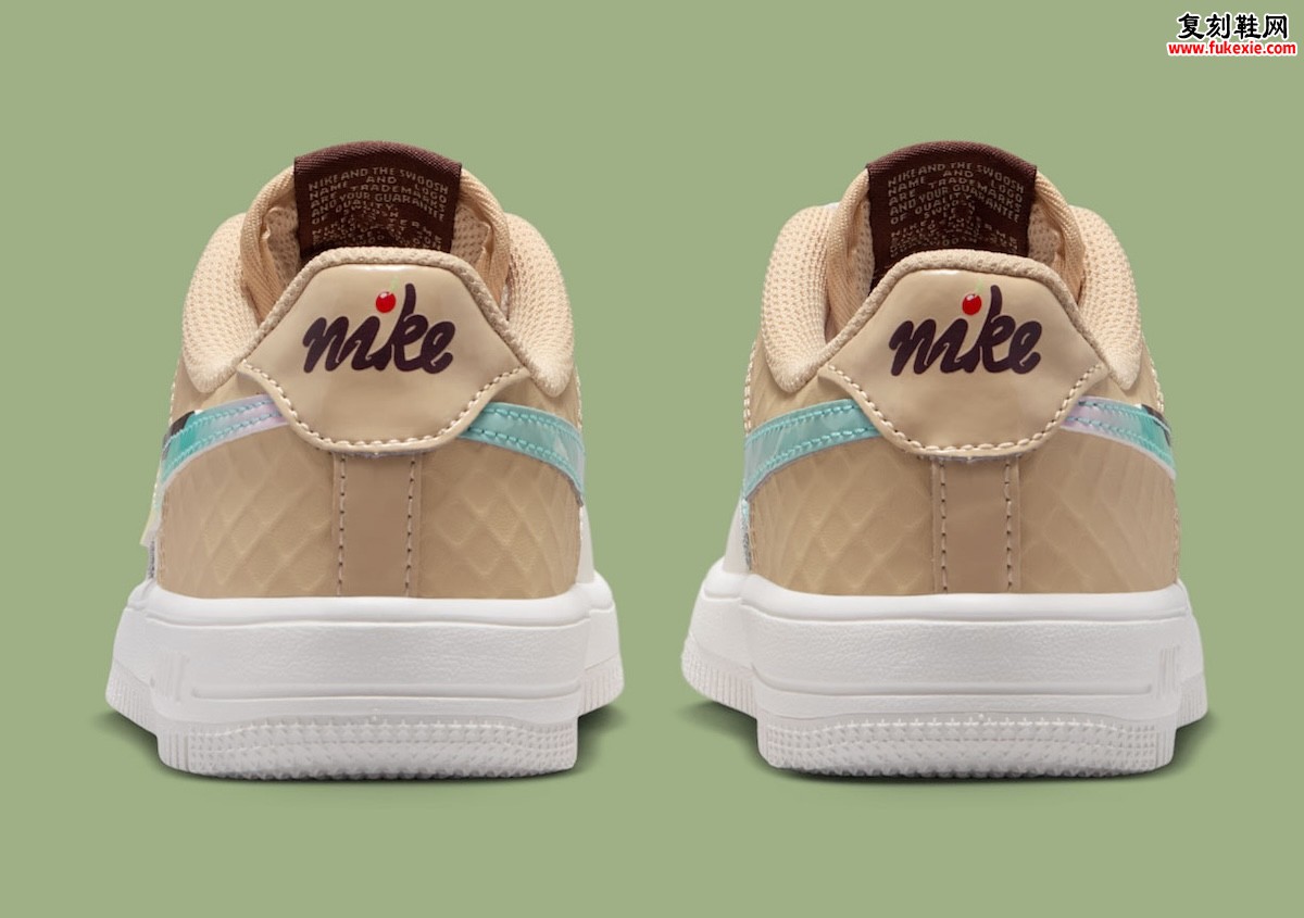 Nike Air Force 1 Low GS “Ice Cream” 融化Swoosh甜到爆 童鞋冰淇淋配色8月1日发售