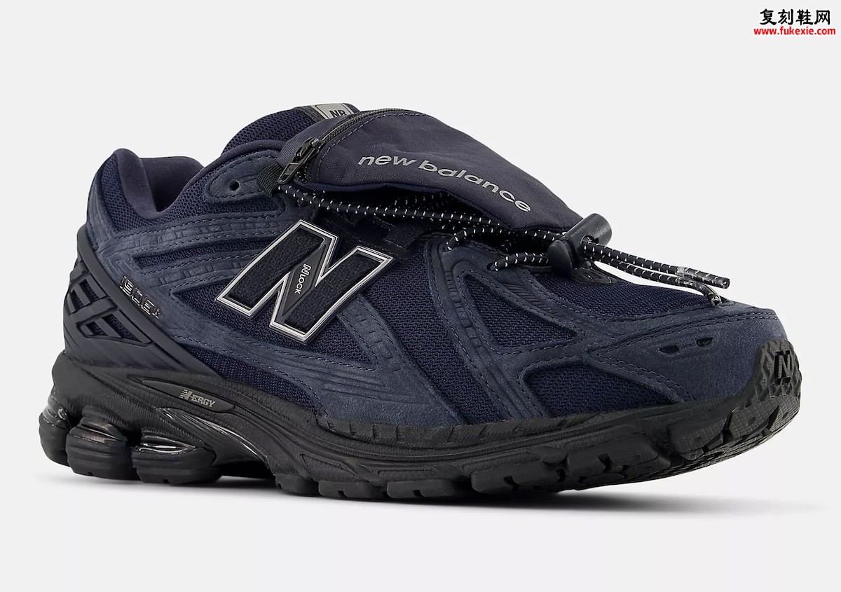 New Balance 1906U“海军蓝/黑”2026夏季发售,机能美学鞋舌拉链口袋加持复古跑鞋