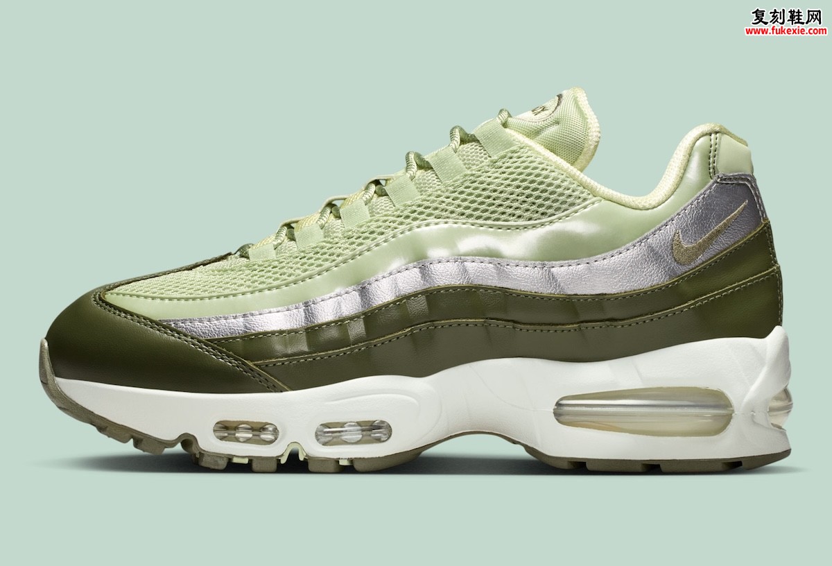 橄榄绿光韵新生：Nike Air Max 95 ‘Olive Aura’ 2026春季发售，以克制美学诠释经典‘大泡泡’革新
