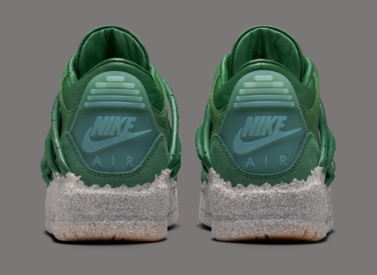 Teyana Taylor Air Jordan 3 Concrete Rose heel Nike Air branding