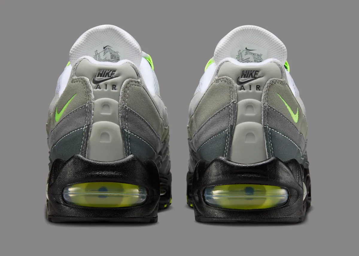 传奇霓虹再度点亮:Nike Air Max 95 OG ‘Neon’ 确认2026年3月复刻,以190美元致敬设计史诗