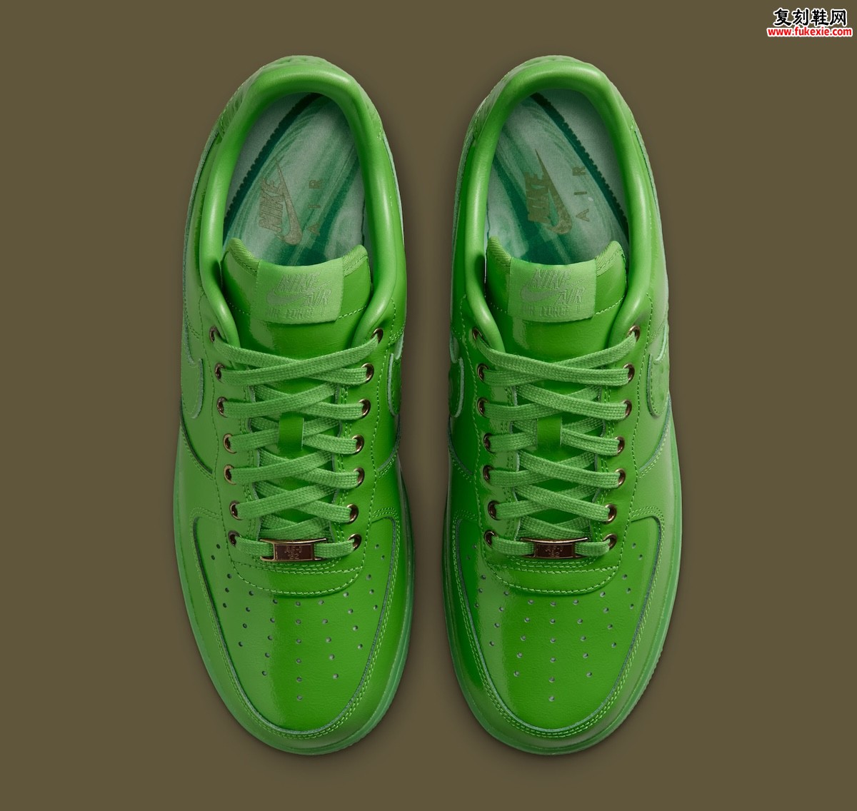 Nike Air Force 1 Low LX “Icon”青苹果鸵鸟皮夏季登场:独家细节评测与发售详情插图3 Nike Air Force 1 Low LX “Icon”青苹果鸵鸟皮夏季登场:独家细节评测与发售详情