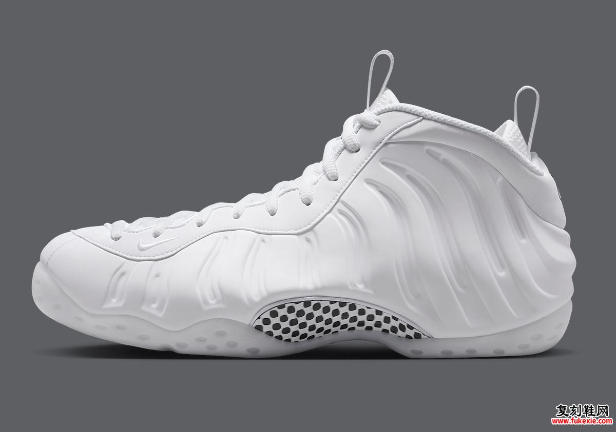2025年秋季Nike Air Foamposite One “Triple White”全解析：纯白美学与经典传承