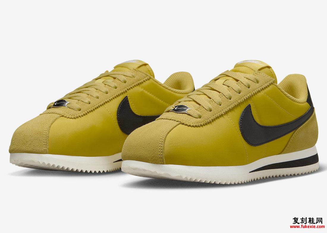 NIKE CORTEZ “VIVID SULPHUR” 搭配 BRUCE LEE VIBES 货号：DZ2795-700