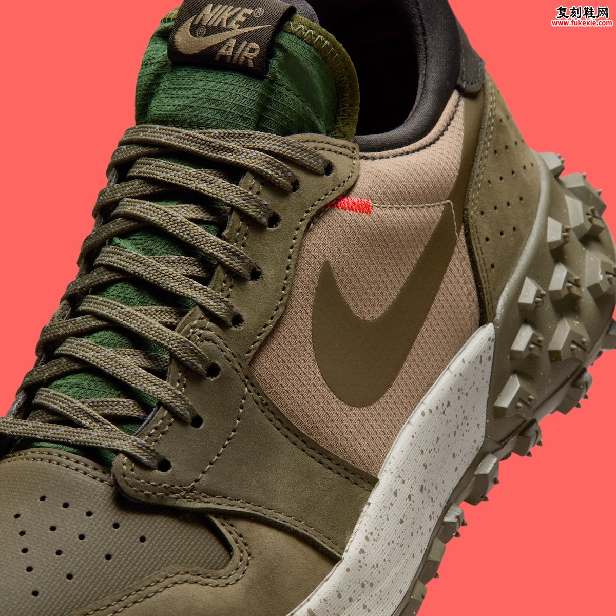 Air Jordan 1 Low Element Gore-Tex “Medium Olive”“中橄榄”配色发售在即 复刻鞋网深度解析户外机能新作