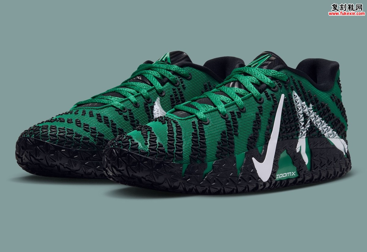 莫兰特花园配色压轴登场！Nike Ja 3 “Garden” 孔雀石绿现已发售，市售版藏了多少PE细节？缩略图