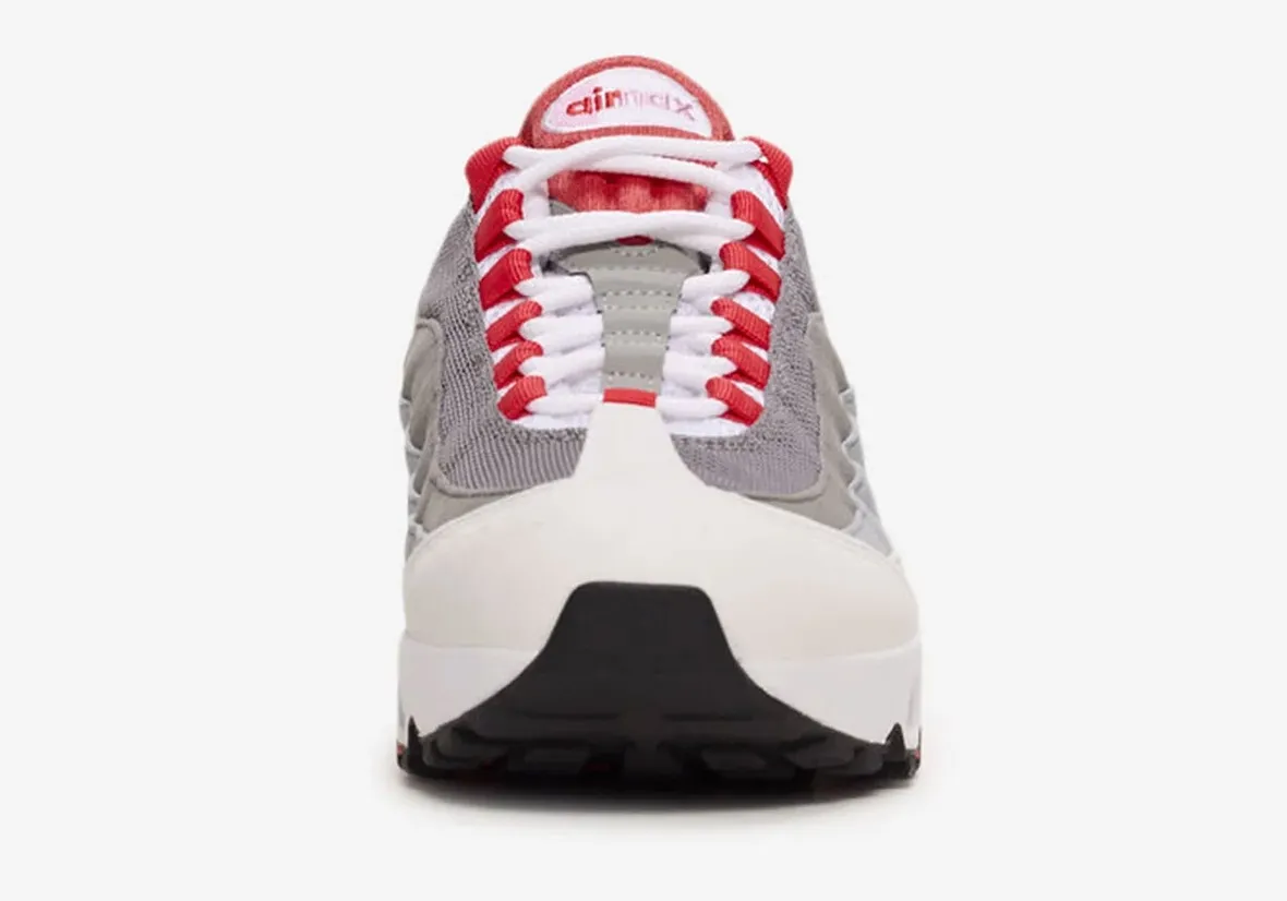 Nike Air Max 95 Big Bubble 女款 “Pink Rise” 粉红气泡配色登场，白色狼灰鞋面轻量化呈现