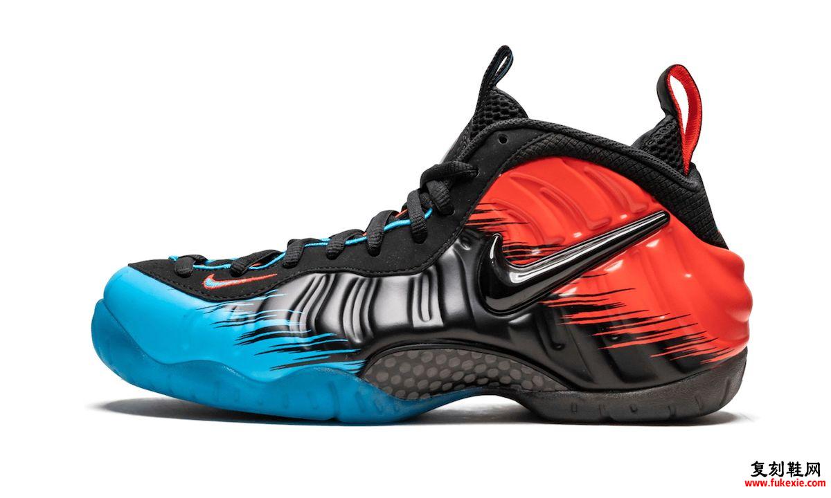 一起来了解 NIKE AIR FOAMPOSITE PRO “蜘蛛侠” 货号：616750-400