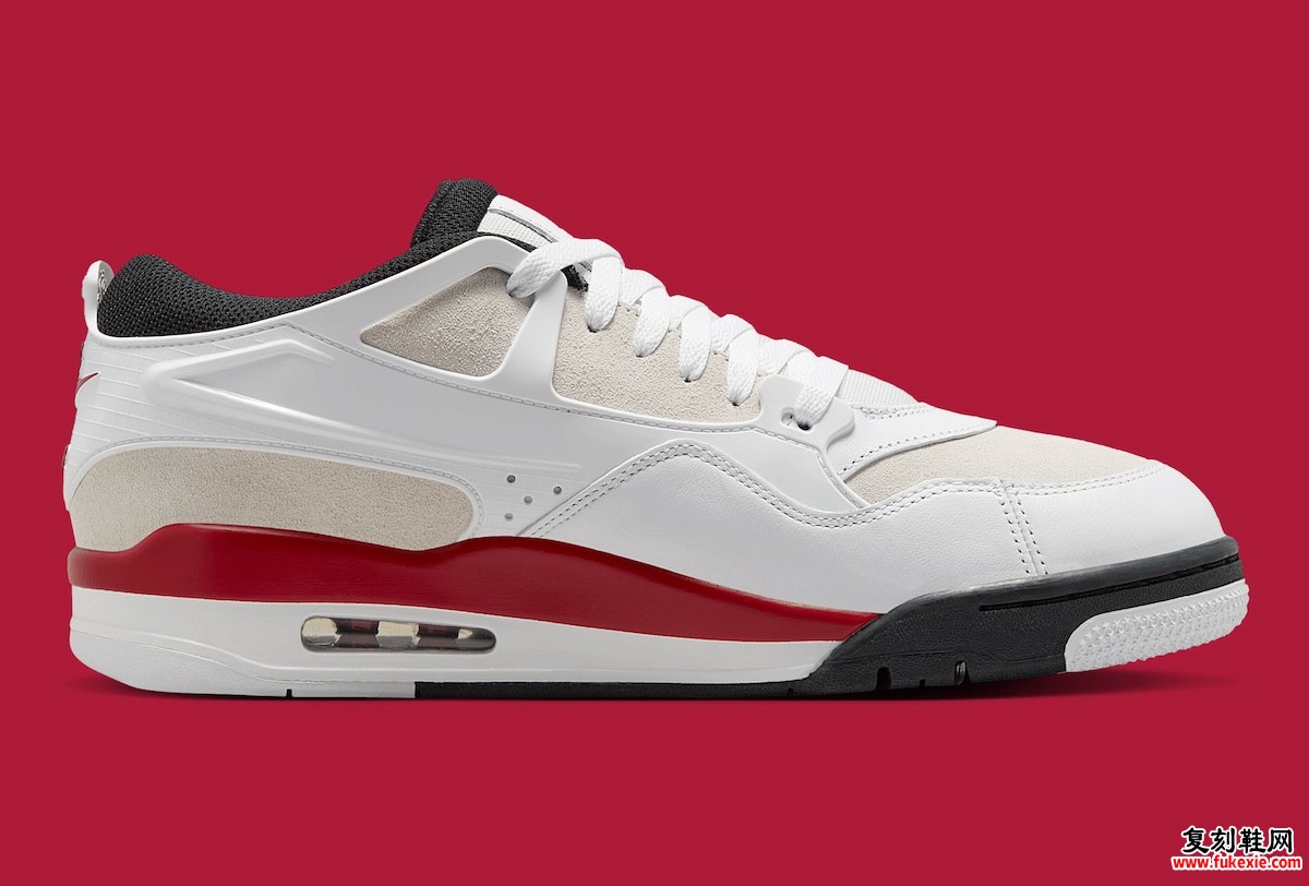 Air Jordan 4 RM白红2025夏季发售:复古科技革新+潮流基因重组