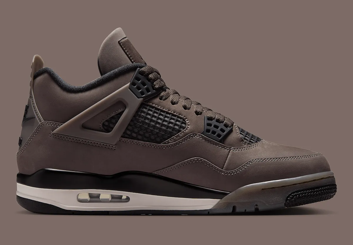 Air Jordan 4 “Cave Stone” Air Jordan 4洞石配色9月6日发售 大地色麂皮重塑秋冬美学