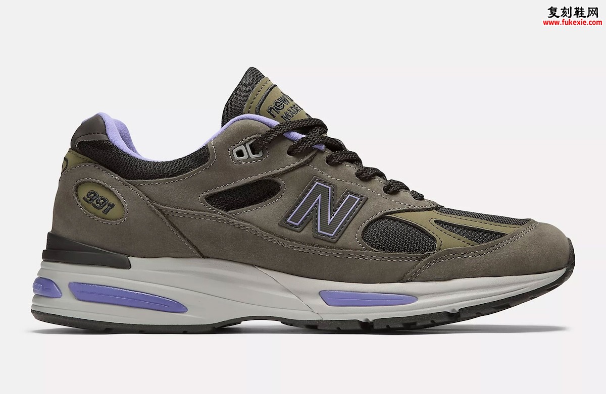 New Balance 991v2「Raven」全新演绎 经典英伦美学融合现代科技革新