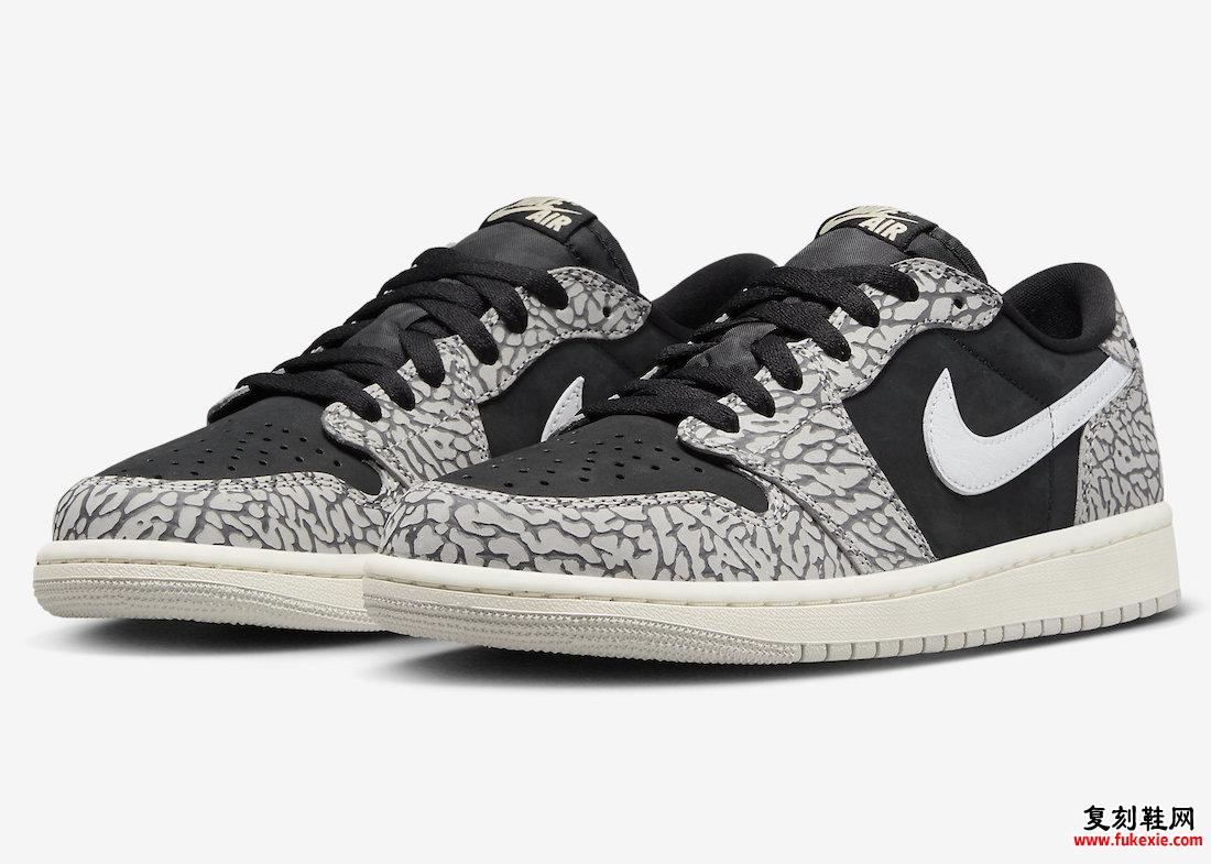 AIR JORDAN 1 LOW OG “BLACK CEMENT” 6 月 24 日发售 值得期待