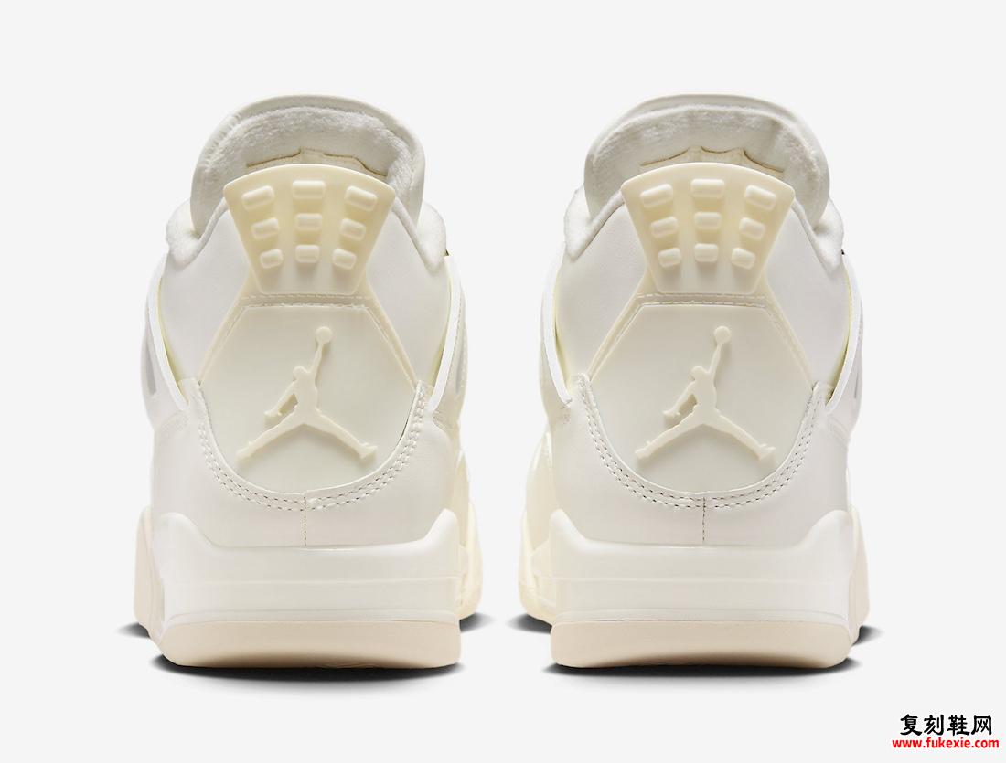 AIR JORDAN 4 “METALLIC GOLD” 女款将于 2024 年 3 月发售 货号：AQ9129-170