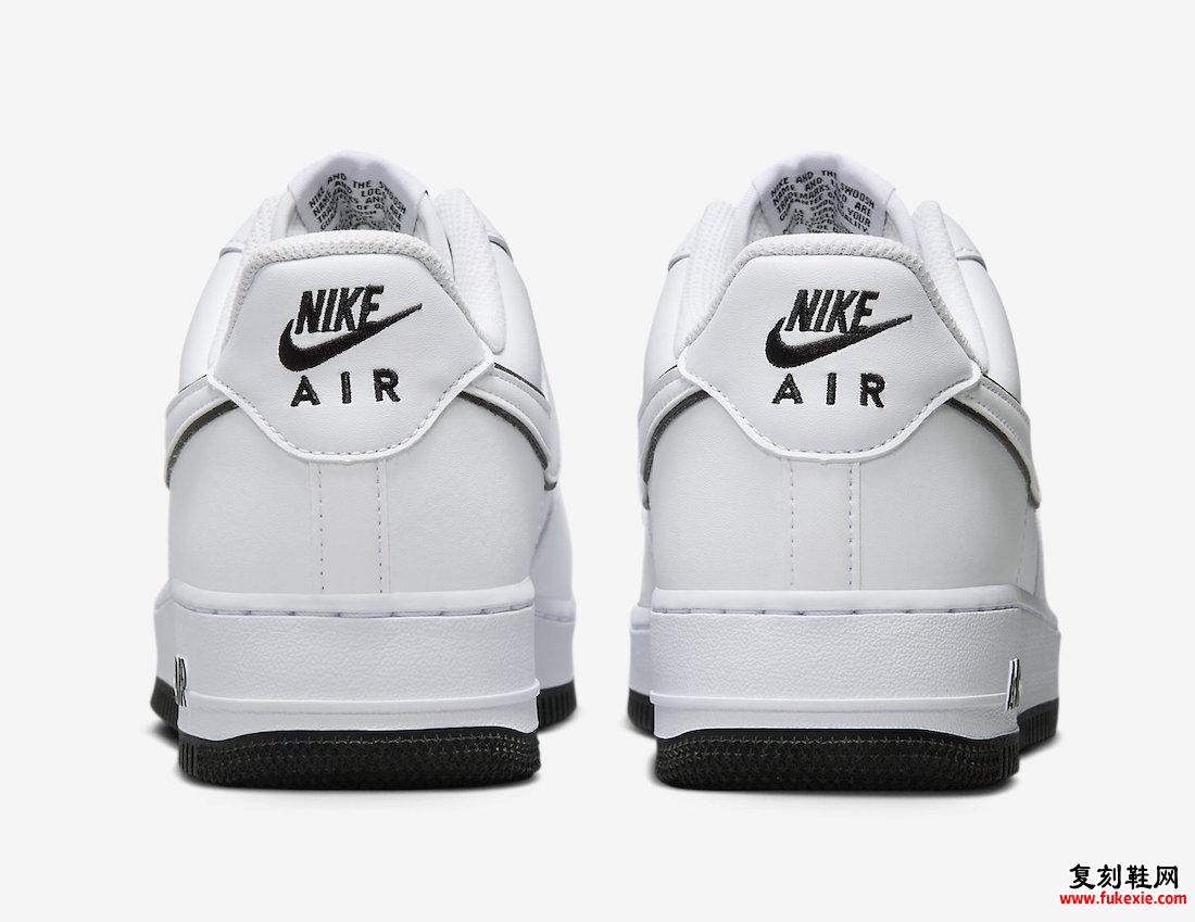 NIKE AIR FORCE 1 LOW 即将推出“白黑”配色 一起欣赏 货号：DV0788-103