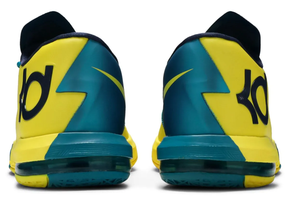 Nike KD 6 “Seat Pleasant” 声波黄配色预计2027春季复刻,首发元年经典回归