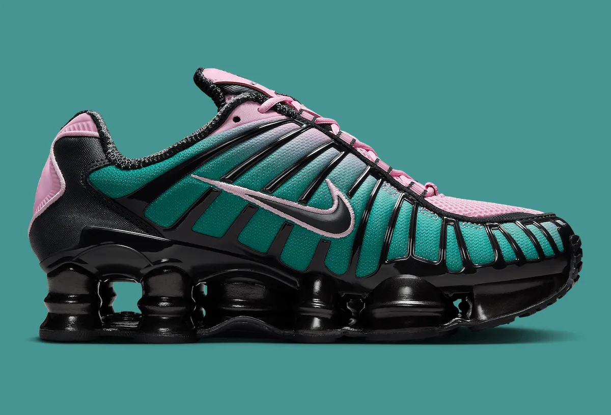 Nike Shox TL Fade “Light Arctic Pink/Neptune Green” Nike Shox TL西瓜配色8月19日发售