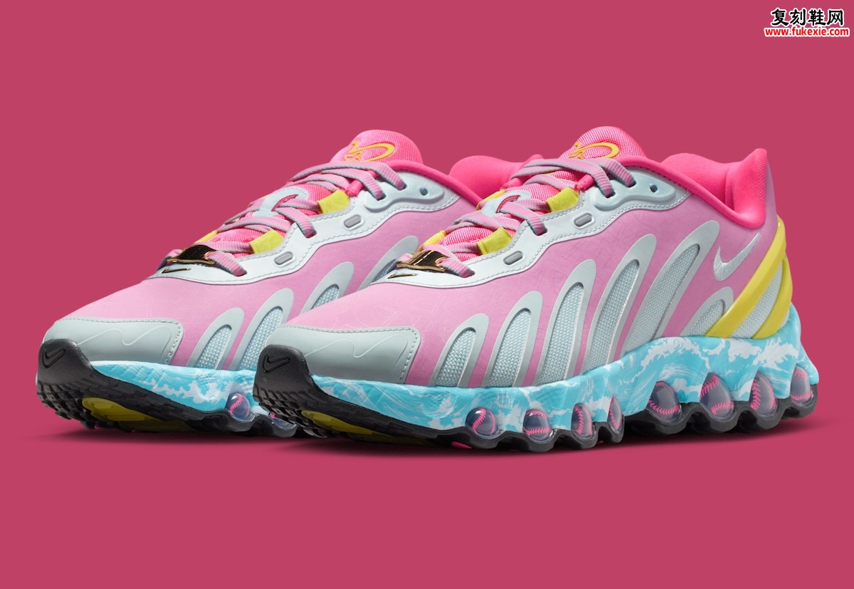 Nike Doernbecher慈善系列Air Max DN8 以垒球缝合与海浪波纹诉说康复故事