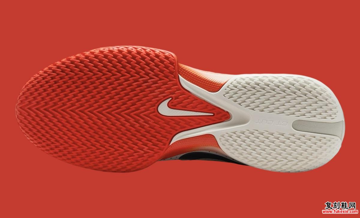 NIKE GT CUT CROSS“浅灰色/亮红色”将于 2024 年秋季发售 货号:HF0218-003
