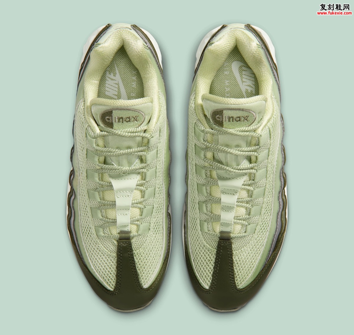 橄榄绿光韵新生：Nike Air Max 95 ‘Olive Aura’ 2026春季发售，以克制美学诠释经典‘大泡泡’革新