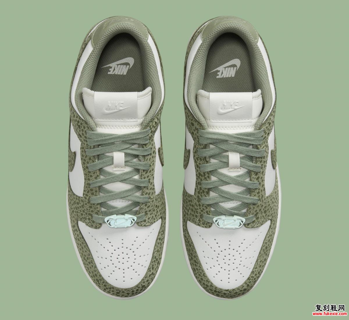 NIKE DUNK LOW SAFARI “OIL GREEN” 将于 2024 年秋季发售 货号：FV6516-300