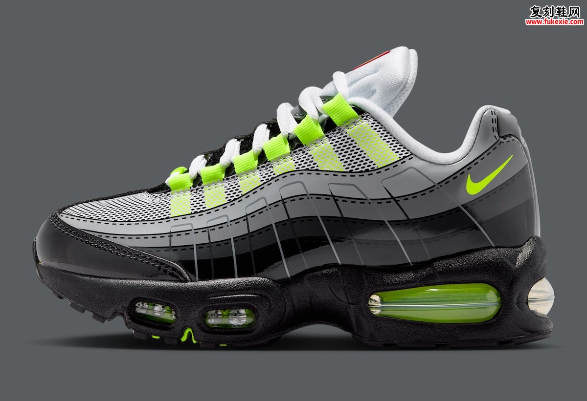 乐高与耐克联名新作Air Max 95 “霓虹” 将于2026年3月28日发售 售价162美元