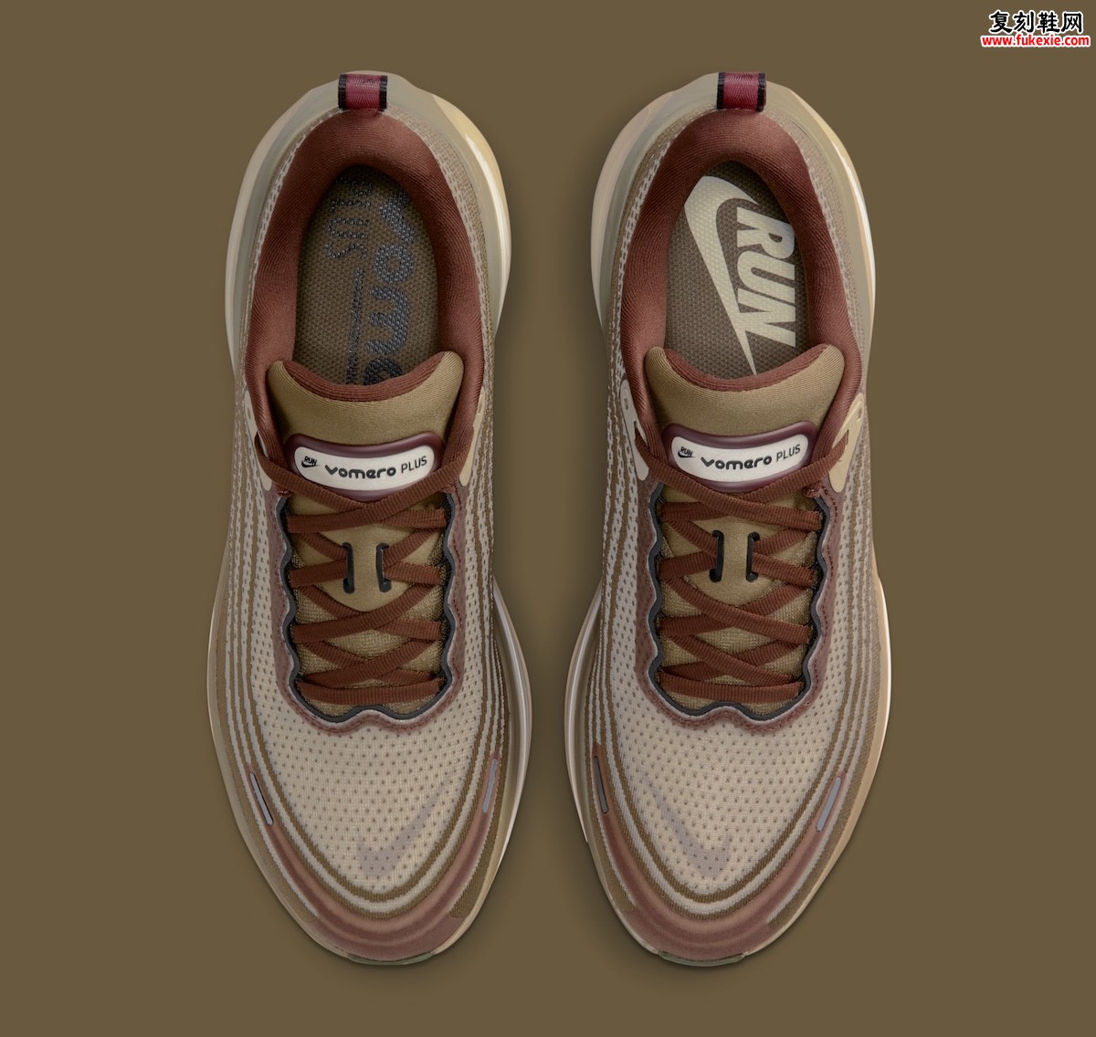 Nike Vomero Plus “Natural/Pecan”大地配色11月发售 自然色调与科技跑鞋的完美融合