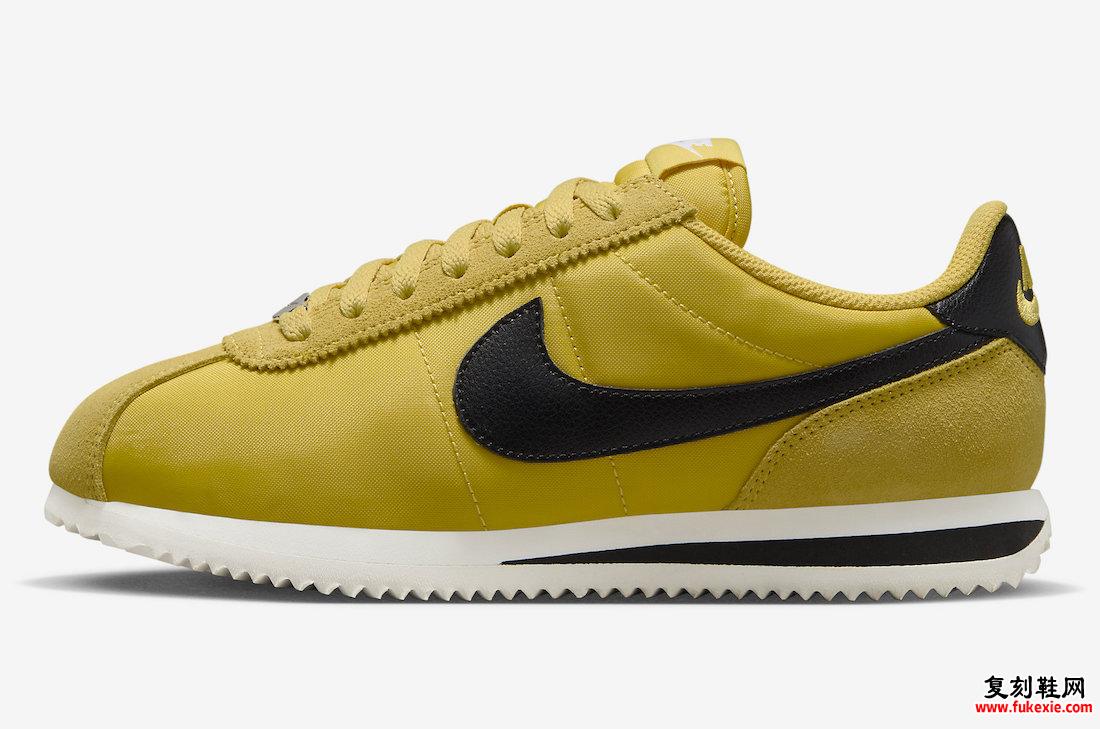 NIKE CORTEZ “VIVID SULPHUR” 搭配 BRUCE LEE VIBES 货号：DZ2795-700