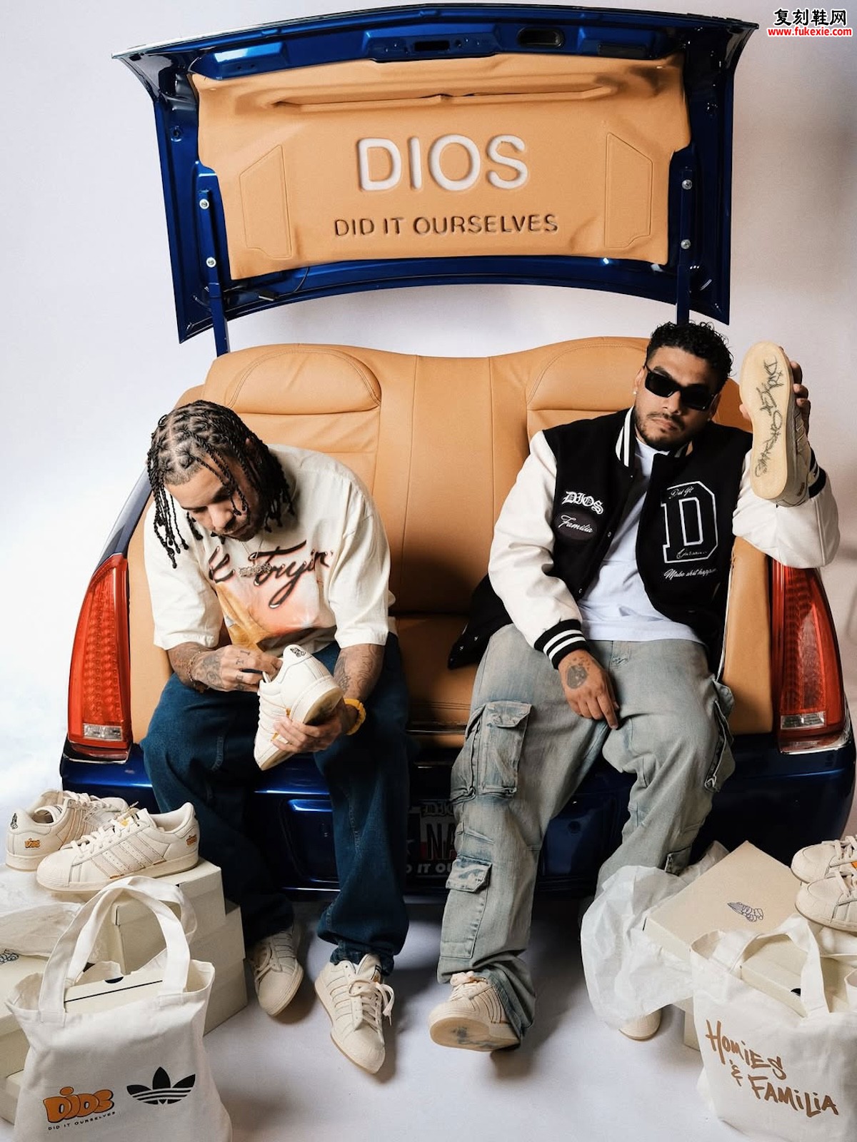 DIOS x 阿迪联名Superstar限量款 莆田鞋批发市场密切关注新动向