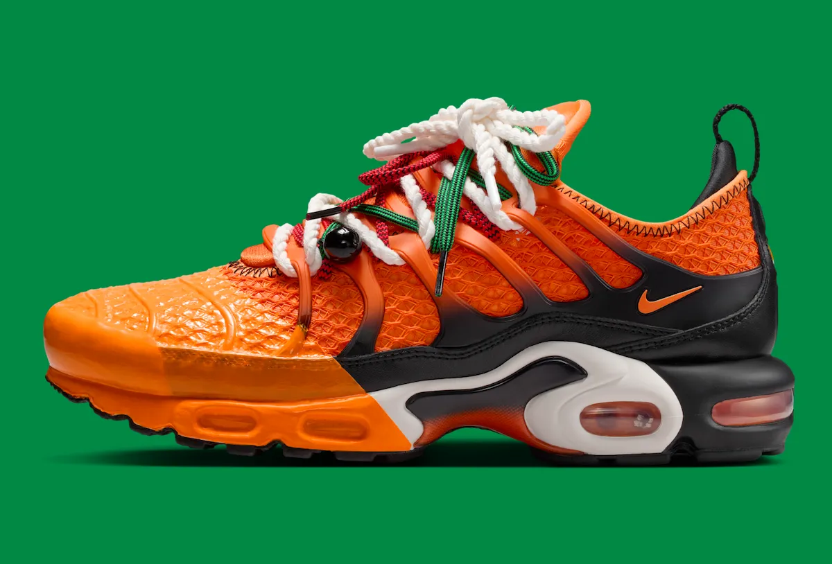 Homecoming x Nike Air Max Plus双色联名2026年4月拉各斯首发，泛非配色与橙渐变