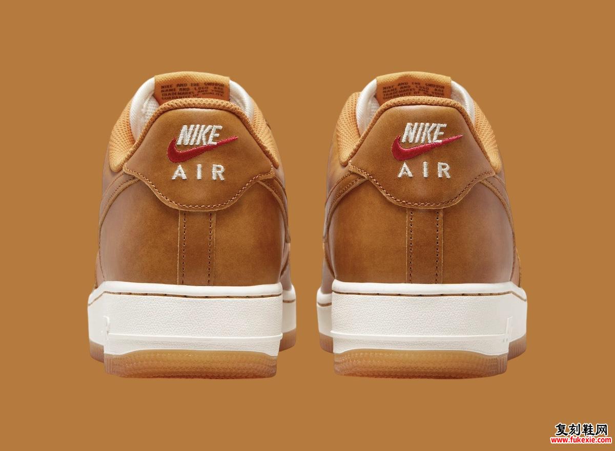 NIKE AIR FORCE 1 LOW “SUNSET/RUSSET” 加入 SELF 1982 系列 货号：HQ3639-720