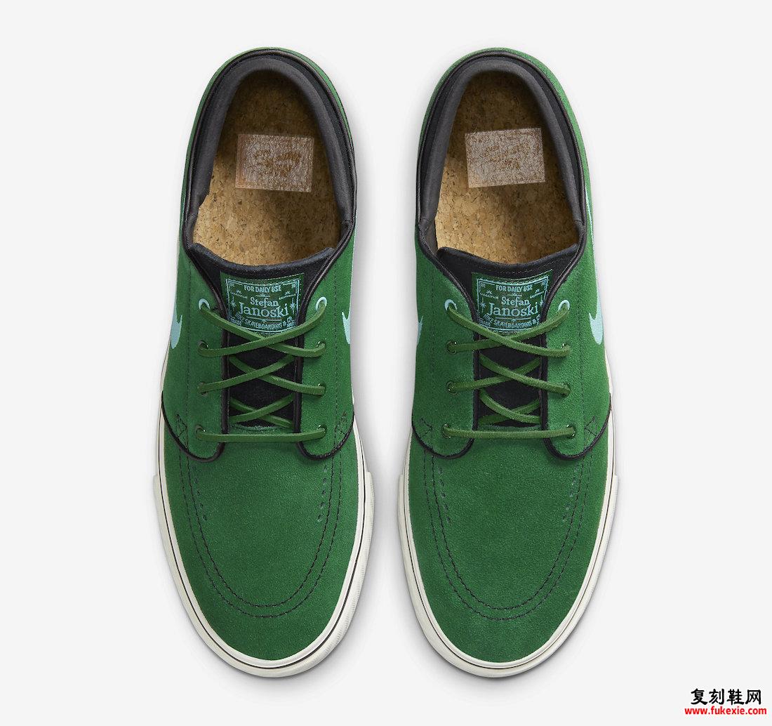 NIKE SB JANOSKI OG+ “GORGE GREEN” 发布 货号：DV5475-300