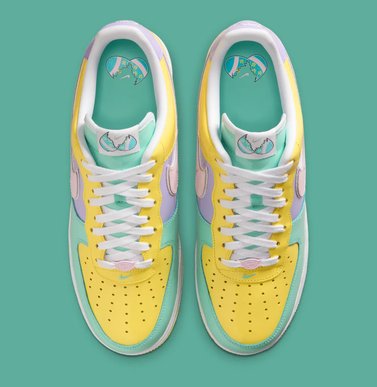 糖果色漆皮回归：Nike Air Force 1 Low “Easter” 2026三月复活节前发售