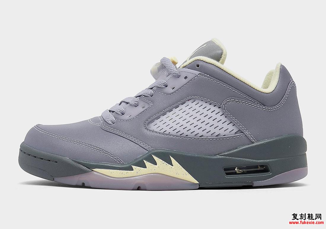 AIR JORDAN 5 LOW “INDIGO HAZE” 6 月 8 日发售 货号：FJ4563-500