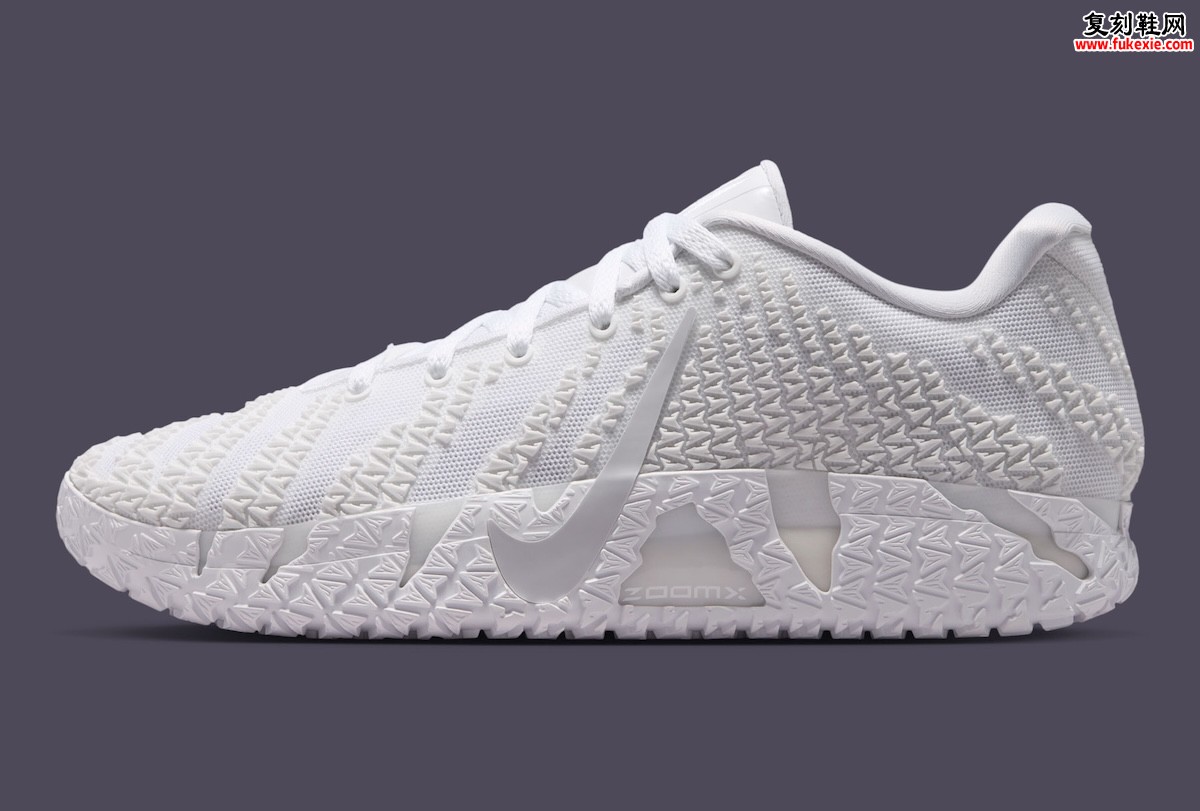 Nike Ja 3 Triple White 全白团队银行配色三角纹理实战篮球鞋 2026 年 7 月低调上市插图1 Nike Ja 3 Triple White 全白团队银行配色三角纹理实战篮球鞋 2026 年 7 月低调上市