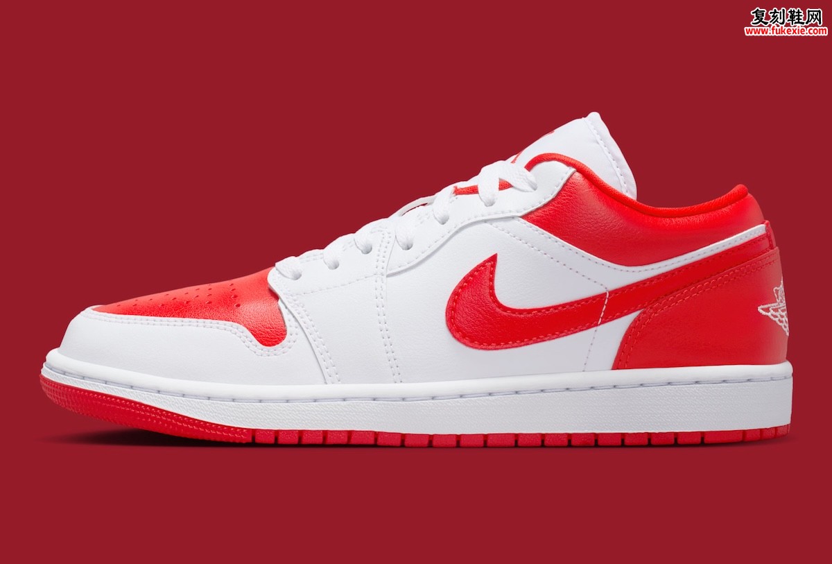 Air Jordan 1 Low “White/Chile Red”“白红” 2026春季回归:以纯粹芝加哥演绎经典美学