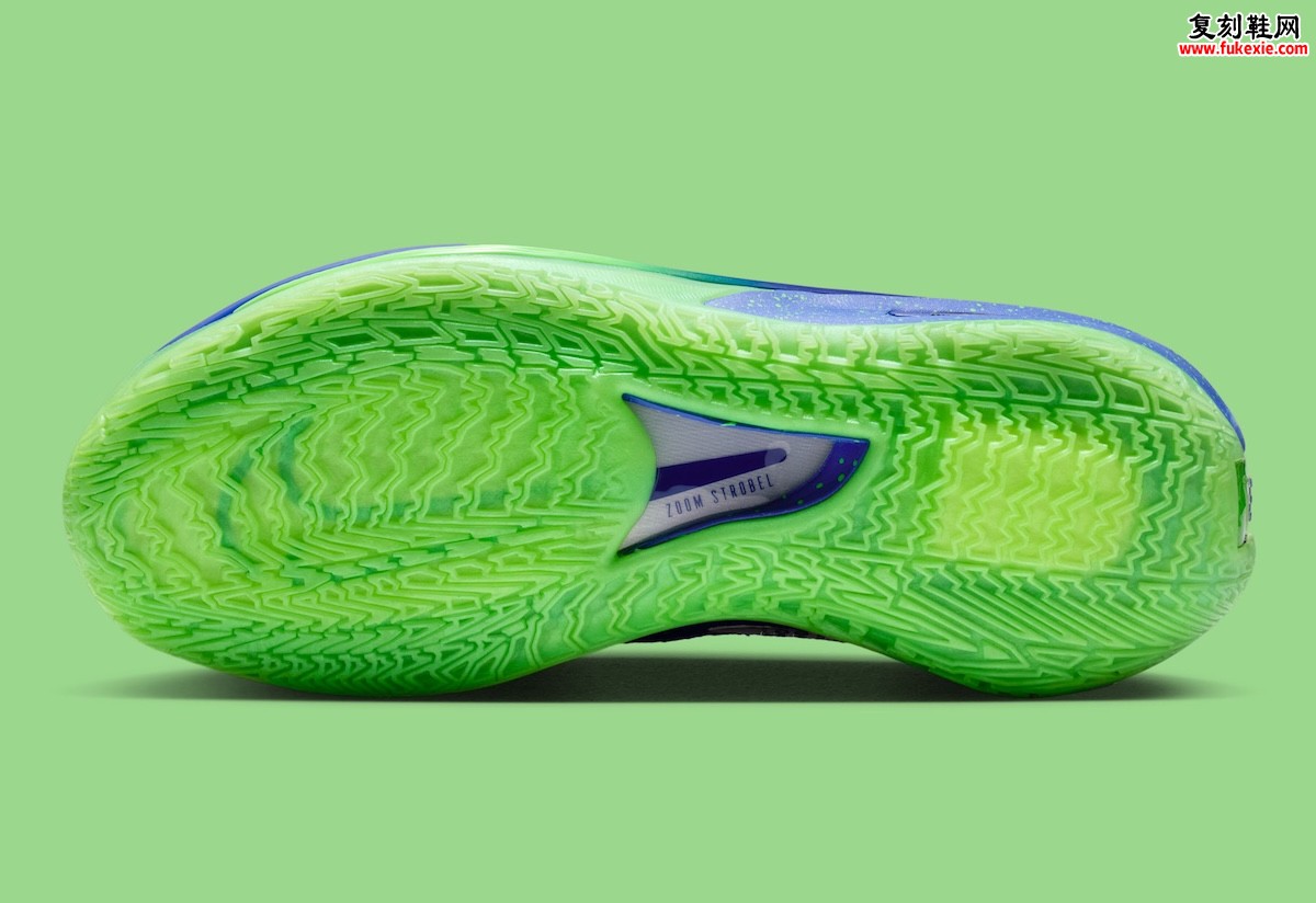Nike GT Cut 1 “Sprite” 鸳鸯配色，电压绿对撞康科德蓝，半透明外底，6月12日$190登场