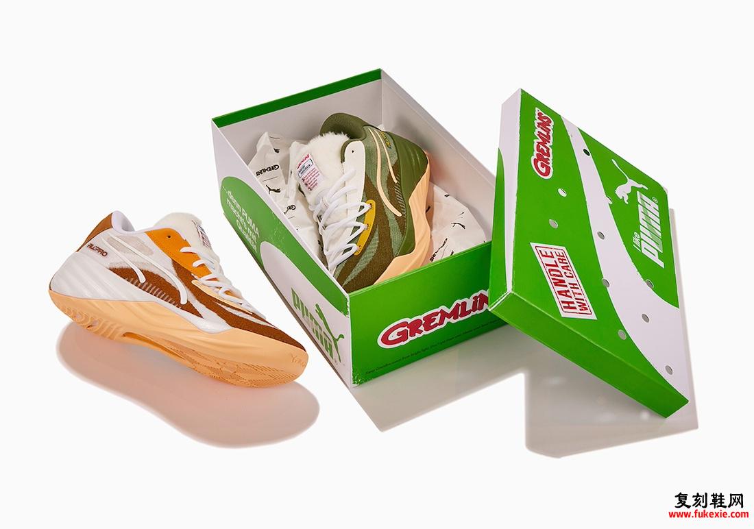 GREMLINS X PUMA ALL-PRO NITRO于2023年12月发布 货号：379303-01