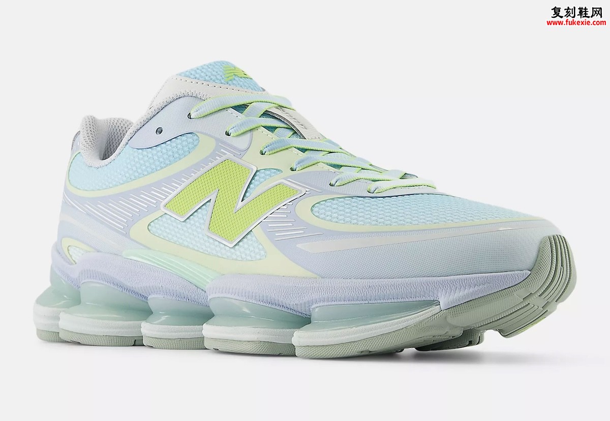 春日调色盘上的Y2K诗篇:New Balance 2000 'Easter' 以渐变蓝紫与荧光点缀迎接复活节