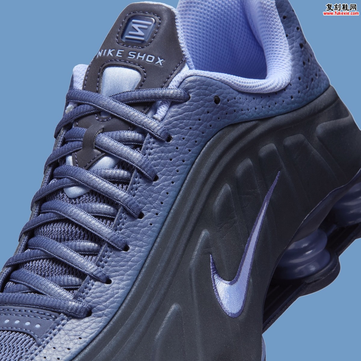 Nike Shox R4 “Obsidian/Diffused Blue” “深蓝”2025年秋日回归,经典缓震战靴焕新登场