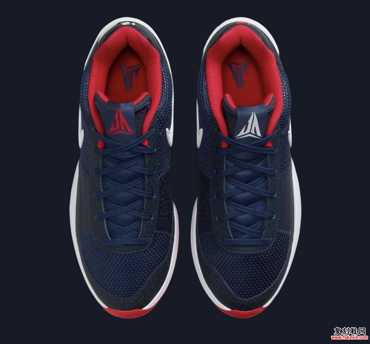 NIKE JA 1 “USA” 现已上市（2024 年 7 月）货号：FQ4796-403