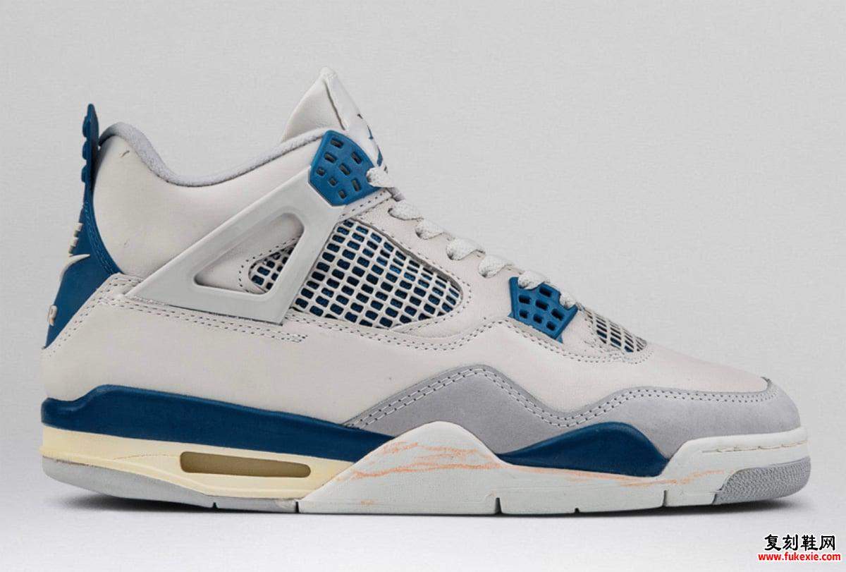 Air Jordan 4 OG Military Blue 2024