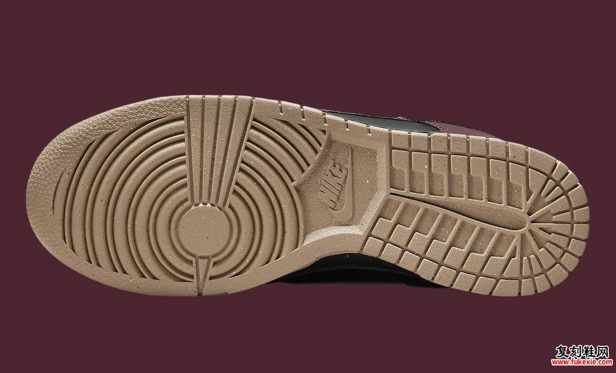 NIKE DUNK LOW NEXT NATURE “BURGUNDY CRUSH” 2024 年夏季发售 HM9658-600