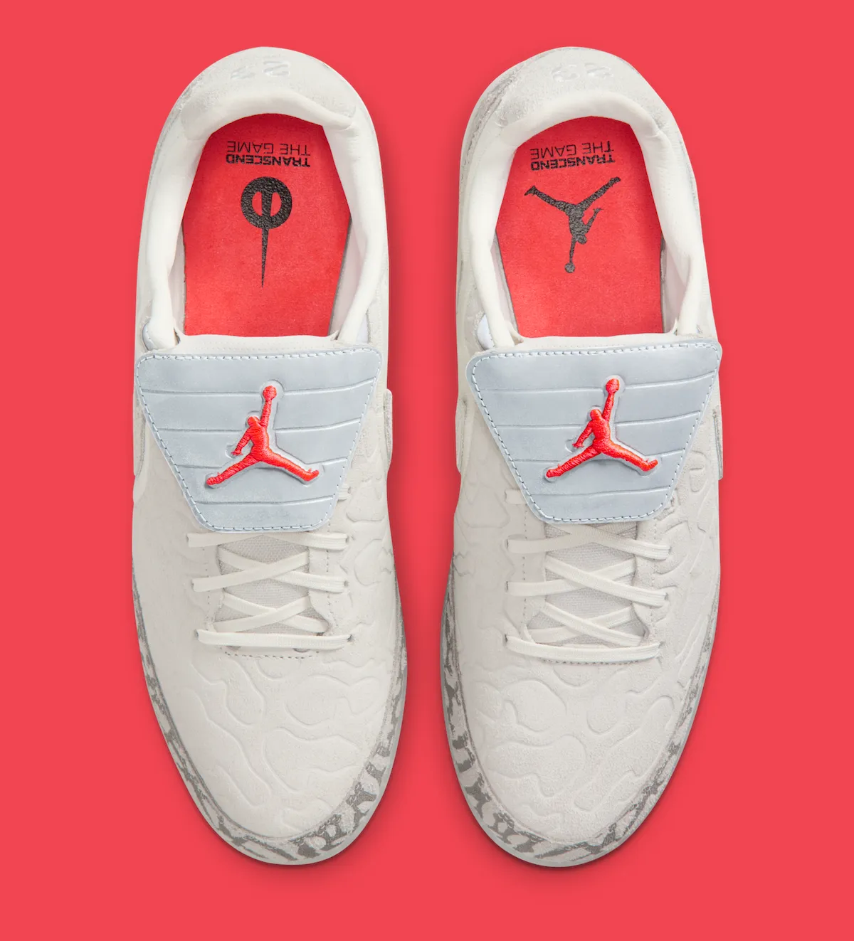 Jordan Tiempo Streetgato SE Phantom/Infrared top view