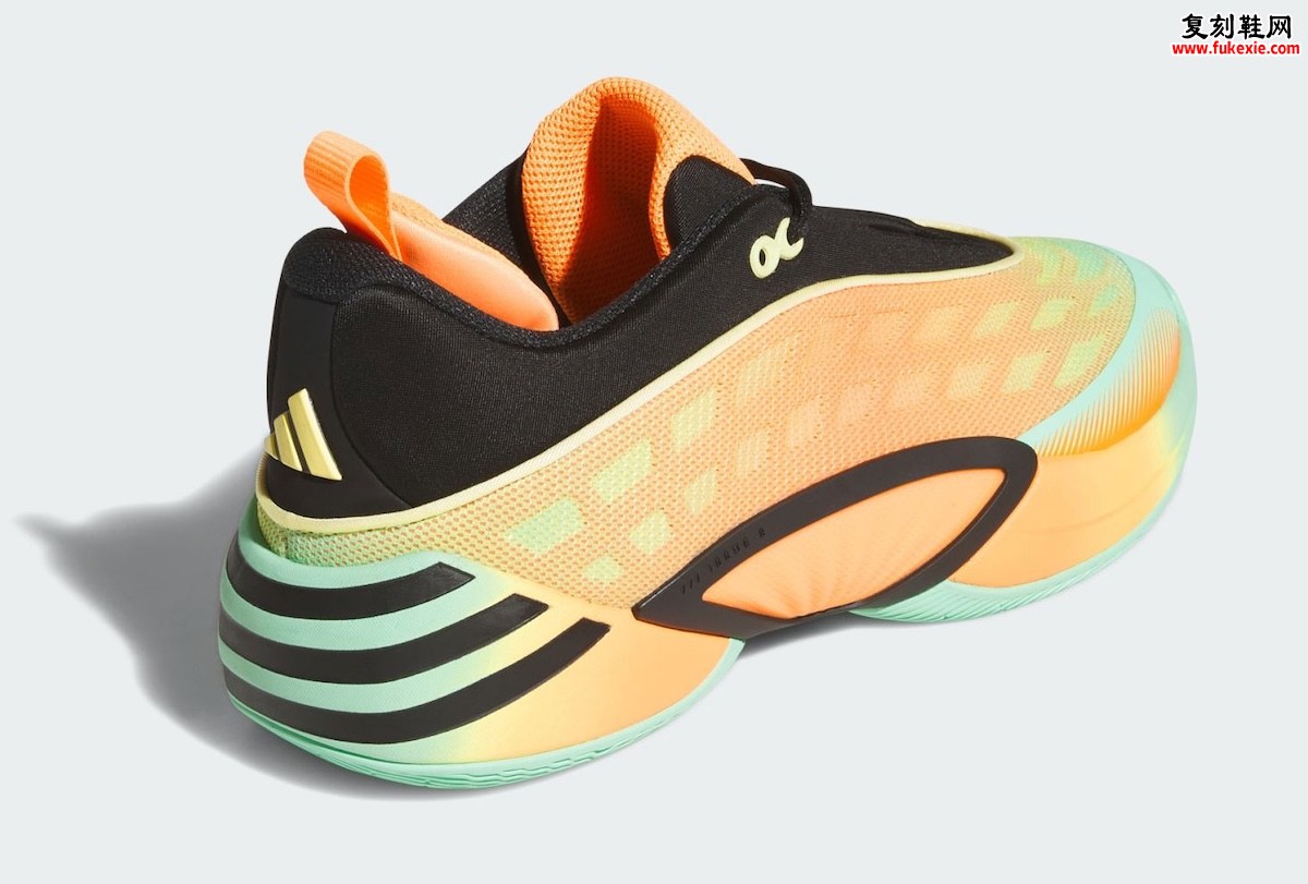 adidas DON Issue 8 “Lucid Tangerine” 活力橙蓝配色2026年8月15日正式发售,网格模压鞋面插图3 adidas DON Issue 8 “Lucid Tangerine” 活力橙蓝配色2026年8月15日正式发售,网格模压鞋面