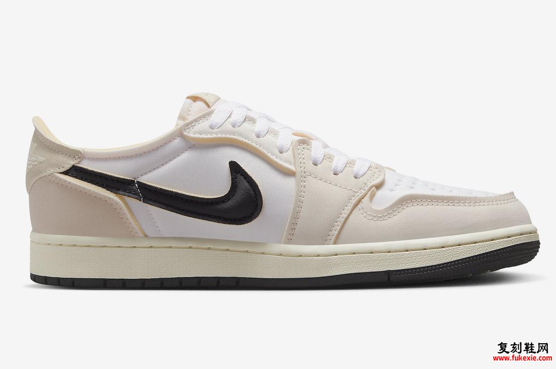 AIR JORDAN 1 LOW OG “COCONUT MILK” 官方图片 货号：DV0982-100